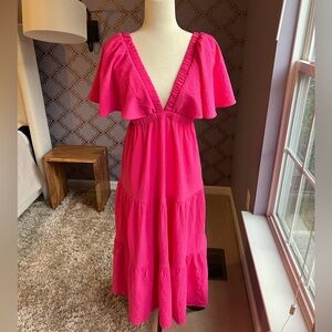 Beautiful Pink Maxi Dress